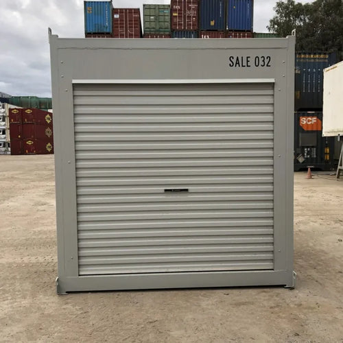 10ft High Cube Roll Up Door Garage Container