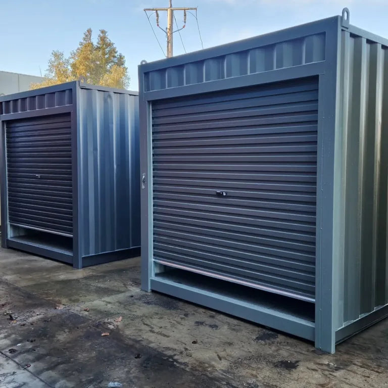 10ft high cube roll up door storage container