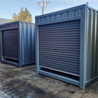 10ft high cube roll up door storage container