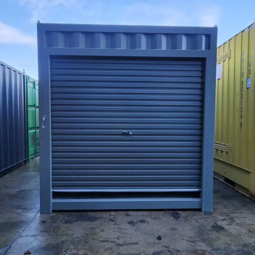 10ft high cube roll up door storage container