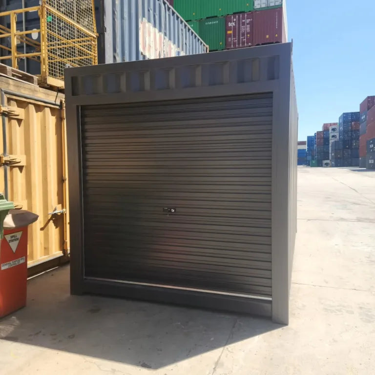 16ft Shipping Container – Roller Door Access