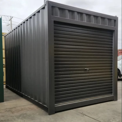 16ft Shipping Container – Roller Door Access