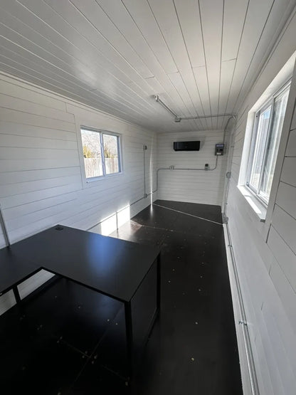 20ft High-Cube Office/Studio Container – Plug-and-Play Shell