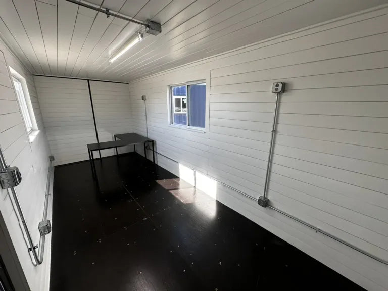 20ft High-Cube Office/Studio Container – Plug-and-Play Shell
