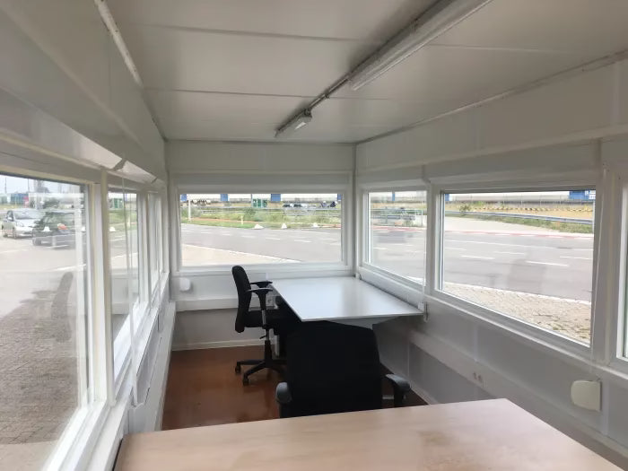20ft high cube glazed container