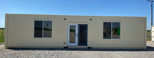 40 ft Shipping Container Cabin with Bathroom