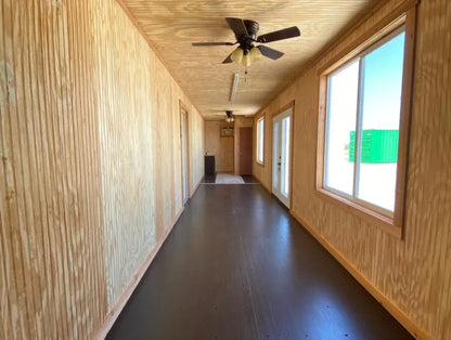 40 ft Shipping Container Cabin with Bathroom