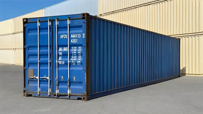 40ft Shipping Container for Sale – Blue | Excellent Used Condition