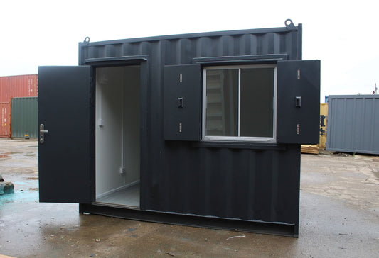 Black 10ft ModiBox Office Container