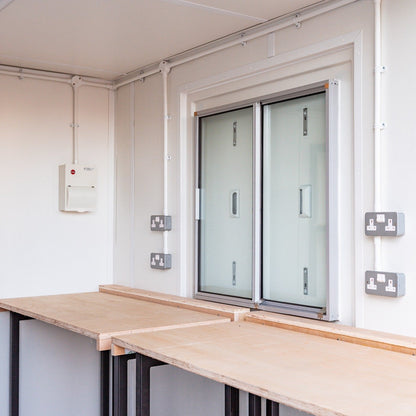 10ft Custom Workshop/Office Shipping Container