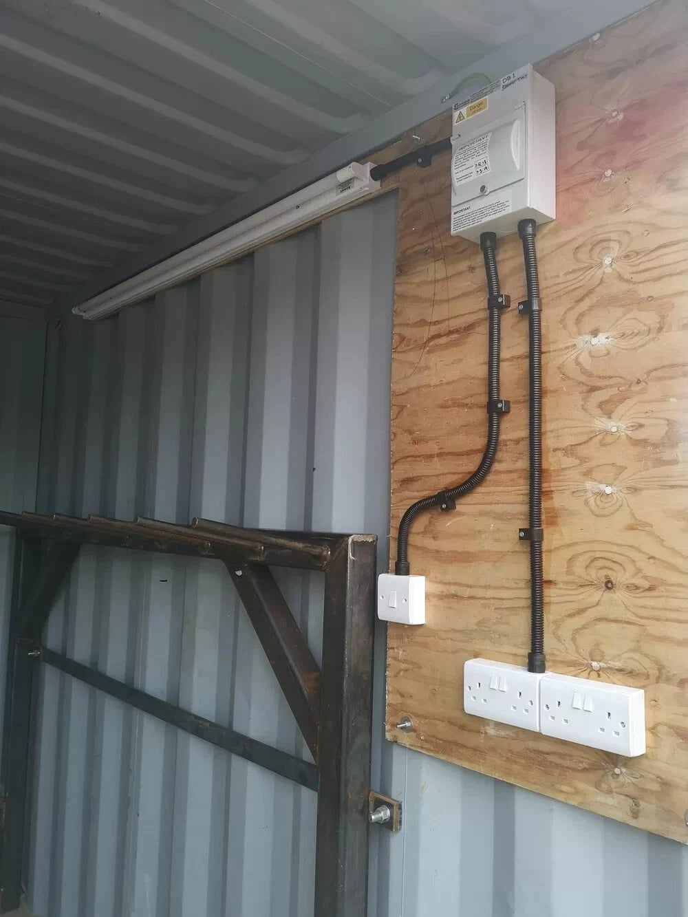 10 ft x 8 ft Rigging Loft / Tackle Store / Steel Storage Container Bespoke