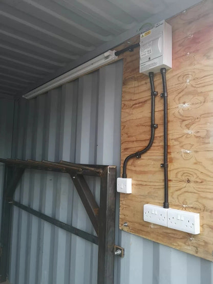 10 ft x 8 ft Rigging Loft / Tackle Store / Steel Storage Container Bespoke