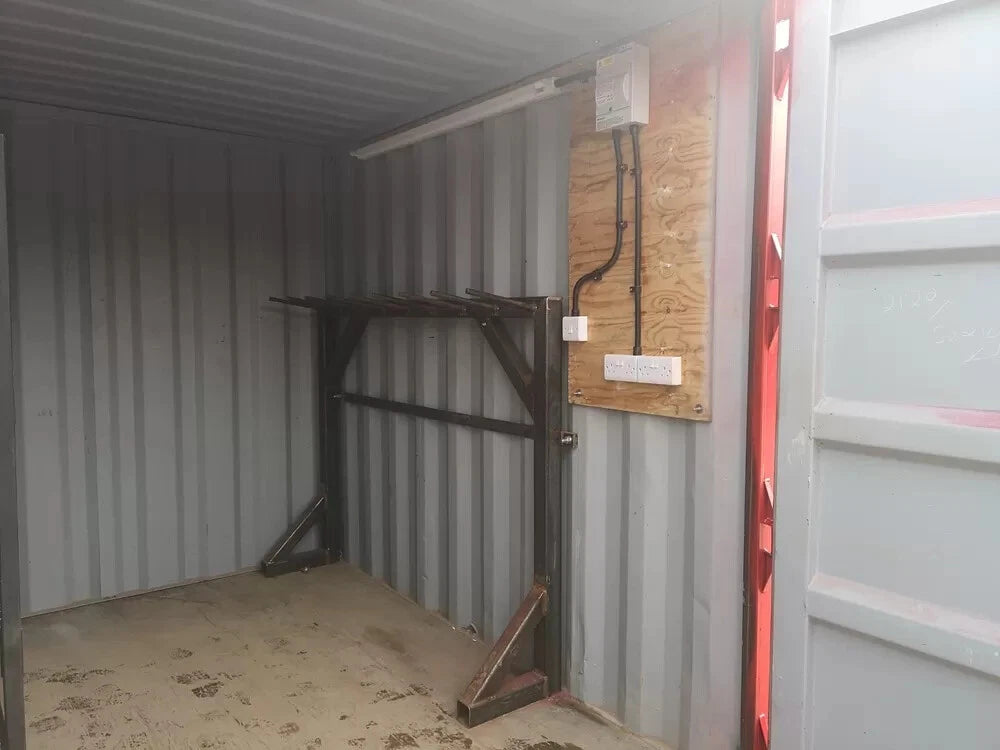 10 ft x 8 ft Rigging Loft / Tackle Store / Steel Storage Container Bespoke