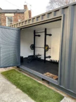 Converted Shipping Container Office Gym 20ft